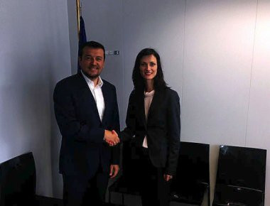 Συνάντηση Ν. Παππά με την νέα Επίτροπο Ψηφιακής Οικονομίας και Κοινωνίας της ΕΕ